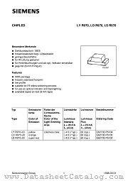 Q62702-P5104 datasheet pdf Siemens