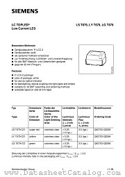 LYT679-CO datasheet pdf Siemens
