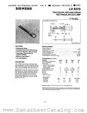 LUB370 datasheet pdf Siemens
