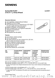 Q62703-Q2050 datasheet pdf Siemens