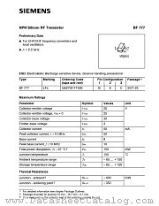 Q62702-F1426 datasheet pdf Siemens