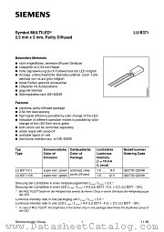 LUB371-FJ datasheet pdf Siemens
