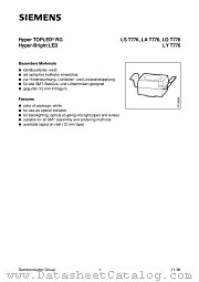 LST776-R datasheet pdf Siemens
