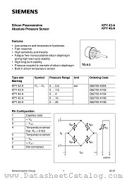 KPY46A datasheet pdf Siemens