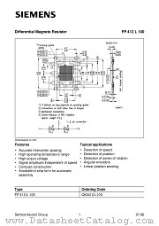 FP412L100 datasheet pdf Siemens