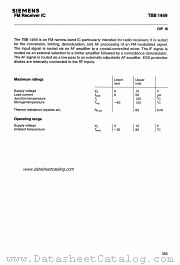 TBB1469 datasheet pdf Siemens
