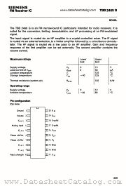 TBB2469G datasheet pdf Siemens
