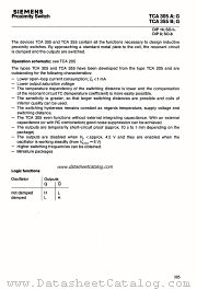 TCA355B datasheet pdf Siemens