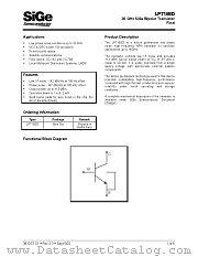 LPT16ED datasheet pdf SiGe Semiconductor