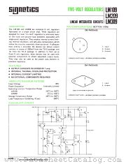 LM309H datasheet pdf Signetics