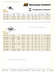 MJ4011 datasheet pdf Silicon Transistor Corporation