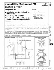 D139 datasheet pdf Siliconix