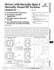 DG139 datasheet pdf Siliconix