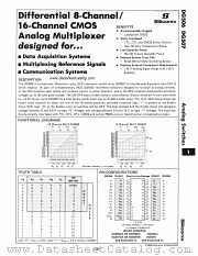 DG506 datasheet pdf Siliconix
