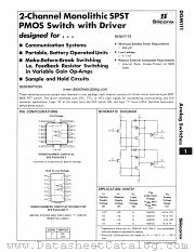 DGM111 datasheet pdf Siliconix