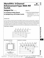 G117 datasheet pdf Siliconix