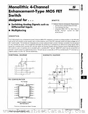 G122 datasheet pdf Siliconix