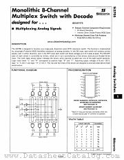 Si3705 datasheet pdf Siliconix