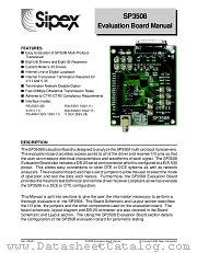SP3508EB datasheet pdf Sipex Corporation