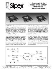 SP505EB datasheet pdf Sipex Corporation