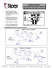 SP6641AKEB-3.3 datasheet pdf Sipex Corporation