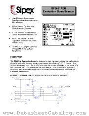 SP6651AEU datasheet pdf Sipex Corporation