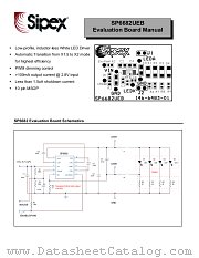 SP6682UEB datasheet pdf Sipex Corporation
