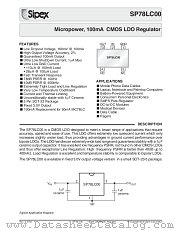 SP78LC30EM5 datasheet pdf Sipex Corporation