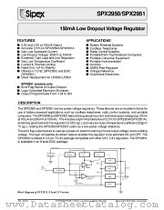 SPX2950CN-3.0 datasheet pdf Sipex Corporation