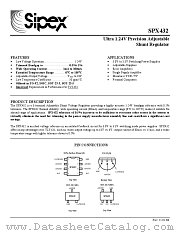 SPX432 datasheet pdf Sipex Corporation