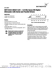 SKY12343-364LF datasheet pdf Skyworks Solutions