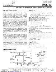 AAT3691 datasheet pdf Skyworks Solutions