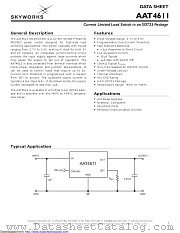 AAT4611 datasheet pdf Skyworks Solutions