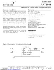 AAT2146IJS-0.6-T1 datasheet pdf Skyworks Solutions