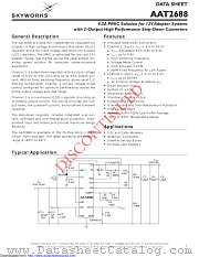 AAT2688IFK-AI-T1 datasheet pdf Skyworks Solutions