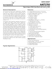 AAT2783IRN-AAE-T1 datasheet pdf Skyworks Solutions