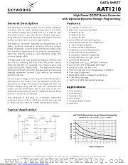 AAT1210 datasheet pdf Skyworks Solutions