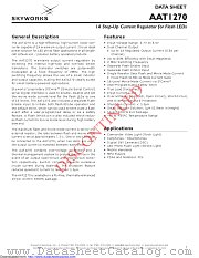 AAT1270 datasheet pdf Skyworks Solutions