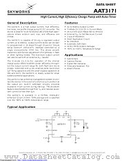 AAT3171 datasheet pdf Skyworks Solutions
