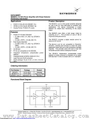 SE2527L-R datasheet pdf Skyworks Solutions
