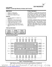 SE2564L datasheet pdf Skyworks Solutions
