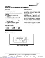 SE2565T datasheet pdf Skyworks Solutions