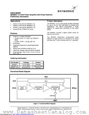 SE2597L-R datasheet pdf Skyworks Solutions