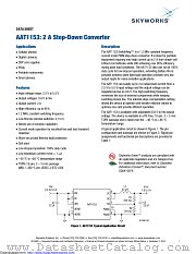 AAT1153IDE-0.6-T1 datasheet pdf Skyworks Solutions
