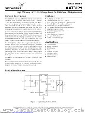 AAT3129 datasheet pdf Skyworks Solutions