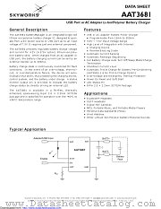 AAT3681IJS-4.2-T1 datasheet pdf Skyworks Solutions