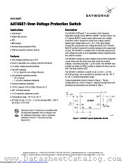 AAT4687IJQ-6.5-T1 datasheet pdf Skyworks Solutions