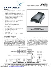ARA05050 datasheet pdf Skyworks Solutions