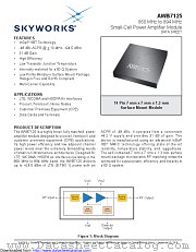 AWB7125P9 datasheet pdf Skyworks Solutions