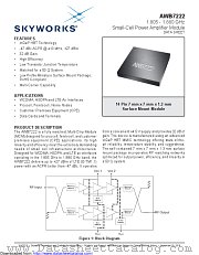 AWB7222P9 datasheet pdf Skyworks Solutions